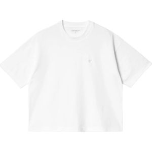 Carhartt Wip, Witte Chester T-Shirt Wit, Dames, Maat:M