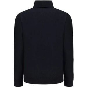 Daniele Fiesoli, Truien, Heren, Zwart, L, Heren Turtleneck Sweater