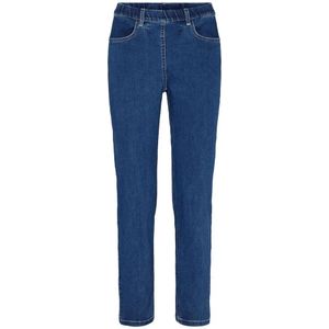 LauRie, Jeans, Dames, Blauw, M, Denim, Slim-fit Jeans