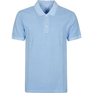 Woolrich, Tops, Heren, Blauw, XL, Katoen, Blauw Polo Shirt