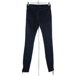 Balenciaga Vintage, Pre-owned, unisex, Blauw, S, Tweed, Tweedehands jeans