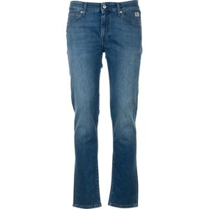 Roy Roger's, Denim Jeans 517 Man Nick Blauw, Heren, Maat:W36