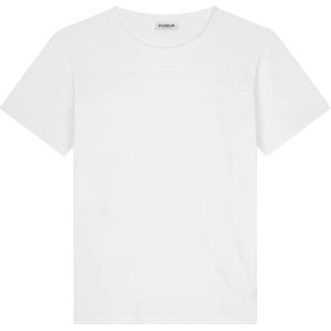 Dondup, Tops, Heren, Wit, XL, Katoen, Korte Mouw T-Shirt