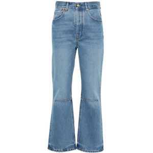 Jacquemus, Jeans, Dames, Blauw, W26, Katoen, Flared Jeans