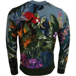 Dolce & Gabbana, Sweatshirts & Hoodies, Heren, Veelkleurig, XS, Wol, Sweatshirts