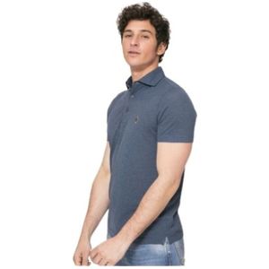 Gran Sasso, Poloshirt Blauw, Heren, Maat:3XL