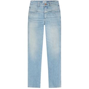 Closed, Jeans, Dames, Blauw, W30, C91358 15E 4E Straight Jeans voor vrouwen