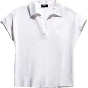 Fay, Tops, Dames, Wit, L, Witte T-shirts en Polos