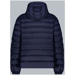 Ciesse Piumini, Jassen, Heren, Blauw, S, Nylon, NED - Donzen JAS 200 Gram Blauw MET Afneembare Capuchon