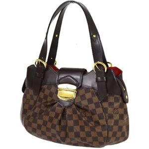 Louis Vuitton Vintage, Pre-owned Canvas shoppers Bruin, Dames, Maat:ONE Size