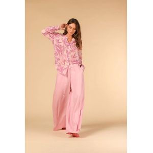 Mason's, Broeken, Dames, Roze, S, Portofino Dames Chino Broek in Modal