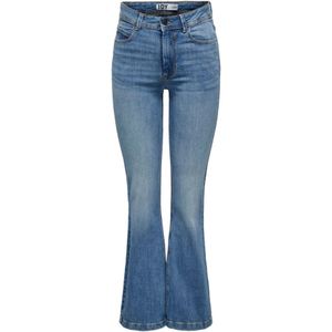 Jacqueline de Yong, Jeans, Dames, Blauw, W27 L32, Denim, Stijlvolle Denim Jeans