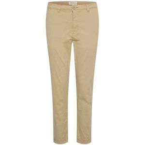 Part Two, Broeken, Dames, Beige, L, Katoen, Slim-Fit Broek