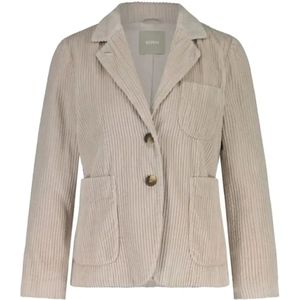 Kiltie, Jassen, Dames, Beige, XL, Tijdloze Corduroy Blazer