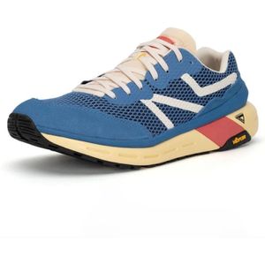 Brandblack, Schoenen, Heren, Blauw, 41 EU, Leer, Sneakers