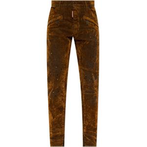 Dsquared2, Jeans, Heren, Bruin, S, Katoen, Cool Guy Jeans