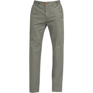 Barbour, Broeken, Heren, Grijs, W38, Katoen, Stretchkatoenen Chinos Broek