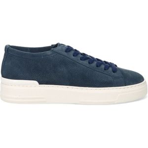 Fabi, Blauwe Sneakers Uitdaging 2.0 Micro-geperforeerd Blauw, Heren, Maat:44 EU