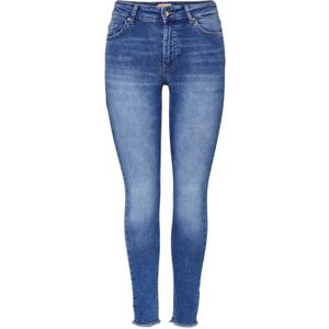 Only, Jeans, Dames, Blauw, S L34, Katoen, Slim-fit jeans