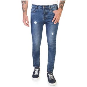 Richmond, Jeans, Heren, Blauw, W33, Katoen, Slim-fit Jeans