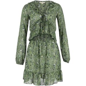 Michael Kors Pre-owned, Pre-owned Cotton dresses Groen, Dames, Maat:S