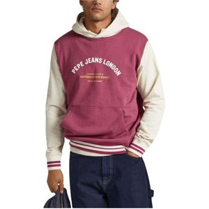 Pepe Jeans, Hoodies Roze, Heren, Maat:S