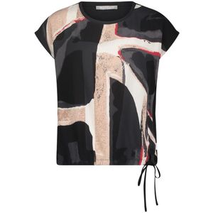 Betty & Co, Tops, Dames, Veelkleurig, M, Bloemenprint Casual Shirt