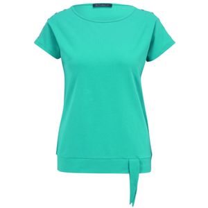 Betty Barclay, Blouses & Shirts, Dames, Groen, S, Casual Shirt met Strik Detail
