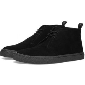 Fred Perry, Schoenen, Heren, Zwart, 41 EU, Suède, Hawley Suede Woestijnlaarzen