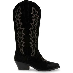 Steve Madden, Schoenen, Dames, Zwart, 40 EU, Wild Card Cowboy Laarzen