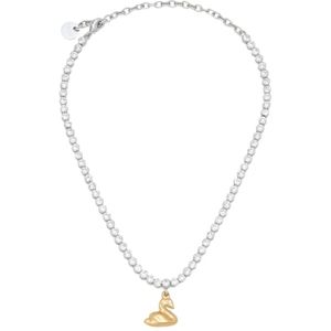 Marni, Kristallen Charme Ketting Wit, Dames, Maat:ONE Size