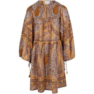 Antik Batik, Tajar Minijurk Veelkleurig, Dames, Maat:M