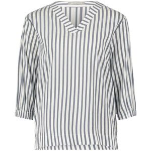 Betty & Co, Blouses & Shirts, Dames, Veelkleurig, L, Gestreepte blouse met 3/4 mouw
