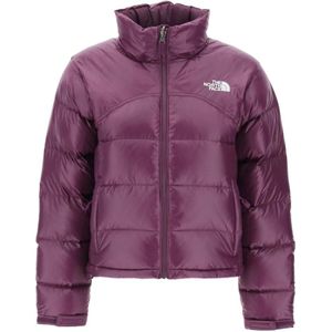 The North Face, Retro Nuptse Donsjack Paars, Dames, Maat:S