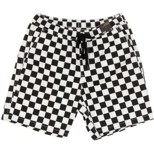 Vans, Range Short Checkerboard Shorts Zwart, Heren, Maat:L