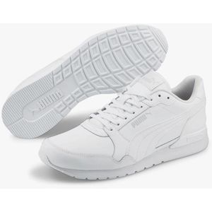 Puma, Schoenen, Heren, Wit, 44 EU, Leer, Klassieke herensneakers met CMEVA-tussenzool