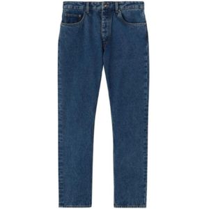 Palm Angels, Blauwe 5-Pocket Jeans Blauw, Heren, Maat:W34