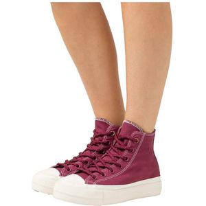 Converse, Schoenen, Dames, Roze, 36 EU, Ctas Lift Hi Cherry Sneakers