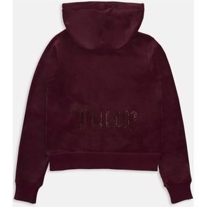 Juicy Couture, Sweatshirts & Hoodies, Dames, Paars, S, Robertson Hoodie in Jewel-stijl