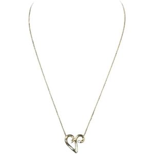 Tiffany & Co. Pre-owned, Pre-owned, unisex, Geel, ONE Size, Tweed, Pre-owned Yellow Gold necklaces