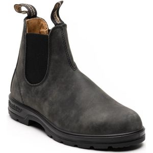 Blundstone, Schoenen, Dames, Zwart, 39 EU, Leer, Zwarte Leren Enkellaarzen