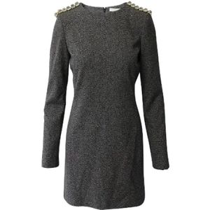 Chloé Pre-owned, Pre-owned, Dames, Zwart, S, Wol, Pre-owned Wool dresses