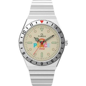 Timex, Coca-Cola Unity Collection Roestvrijstalen Horloge Grijs, Heren, Maat:ONE Size