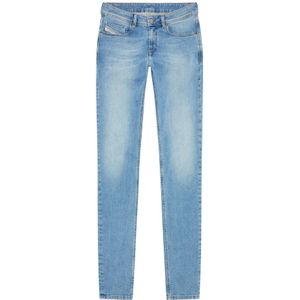 Diesel, Skinny Jeans - 1979 Sleenker Blauw, Heren, Maat:W29 L32