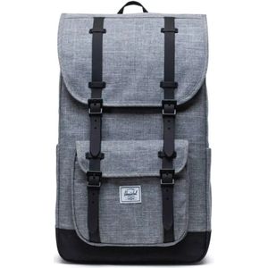 Herschel, Tassen, unisex, Grijs, ONE Size, Raven Crosshatch Little America Rugzak