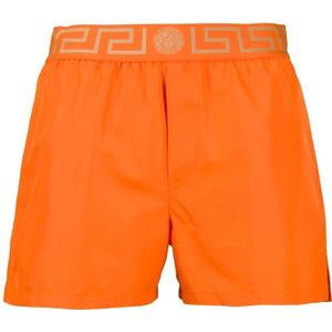 Versace, Korte broek Oranje, Heren, Maat:2XL