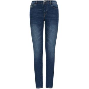 Armani Exchange, 5-Zakken Jeans Blauw, Dames, Maat:W26 L30