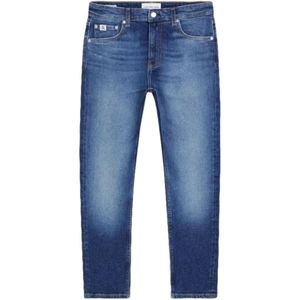 Calvin Klein, Jeans, Heren, Blauw, W32, Slim-fit Jeans