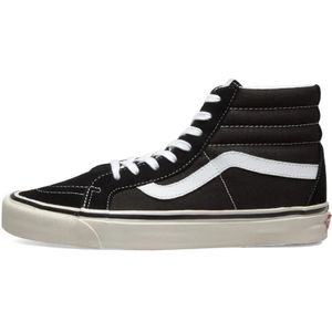 Vans, Schoenen, Heren, Zwart, 39 EU, Suède, Sk 8-Hi 38 DX Zwart & Echt Wit