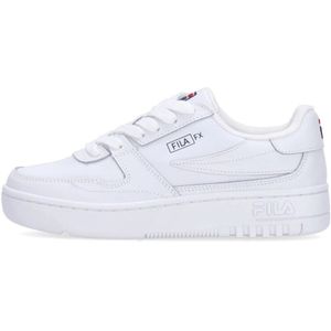 Fila, Schoenen, Dames, Wit, 36 EU, Leer, Witte Lage Eco-Leren Sneaker